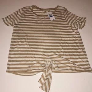 Michael Kors Striped Basic Tee